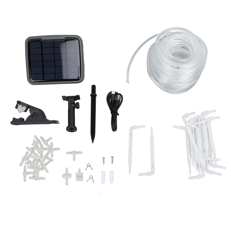Solar Automatic Drip Irrigation Kit Low Noise Smart Potted Plants