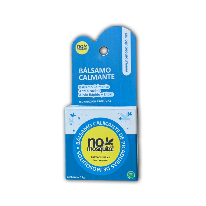 Pack 3 No Mosquito Bálsamo Calmante Anti Picazón, Alivio Rápido