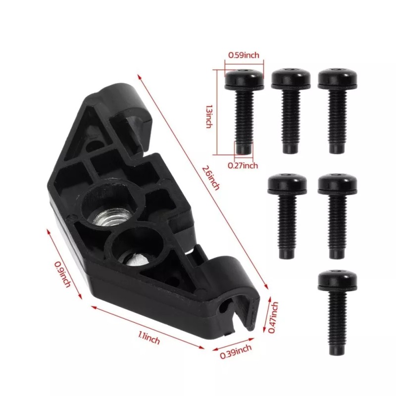 For Jeep Hard Top Mounting Retainer Nuts & Bolts Kit