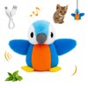 CKFPS Blue Flapping Bird Cat Toy – Rechargeable Flying Bird