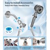 Ion Drops Shower Ead Filtered Showerhead, Handheld High Pressure Water