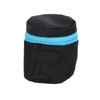 flexman Pack of 4 Lens Bag with Zip, Lens Bag