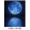 Blue Moons Rising- 4 Prints Set- 8 x 10"s Wall