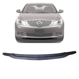 US AUTO PARTS PLUS New Front Center Lower Valance Air Deflector Textured Plastic Direct Replacement for Buick Allure 2010 / Lacrosse 2010-2013 25829699 GM1092214