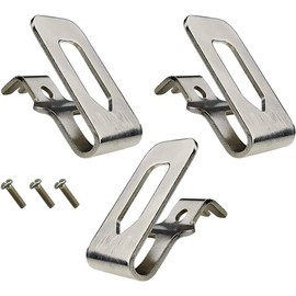 DCF801, DCF801B, DCF801F2, Belt Clips Steel Suitable For D-alt 1/4" Impact Driver Brushless Cordless 12V Max 3/Pcs