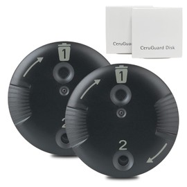 Hearing Aid Wax Guards Filters for Phonak, 2 PCS Cerushield Disk Phonak, Replacement Hearing Aid Wax Traps, Cerumen Filters Phonak Hearing Aid Accessories