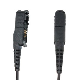XPR 3500e XPR 3300e Walkie Talkie Earpiece XPR3500 XPR3000 XPR3300 Compatible with Motorola XPR 3300 3500 3300e 3500e Two Way Radio Headset with Mic PTT G Shape Surveillance Headphone