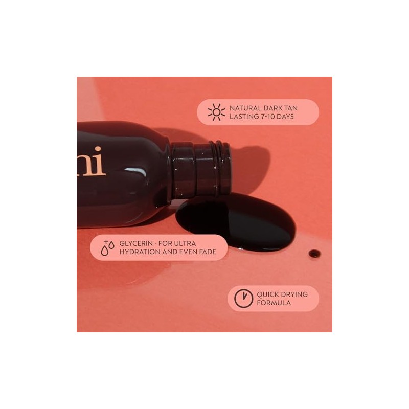 He-Shi Express Liquid Fake Tan - Dark, 150ml