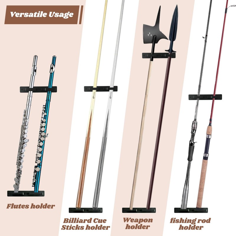 Sword Wall Mount Katana Holder Adjustable Tilting Vertical Sword Display