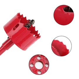 POWERTOOL Hole Saw, 1Pcs Bi Metal Saw Cutter Drill Bit, M42 Hole Opener Tooth for Pipe, Plastic, Stainless, Iron Aluminium, Metal, Wood