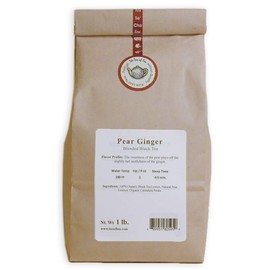 The Tao of Tea Pear Ginger "Blended Black Tea", 1-Pounds