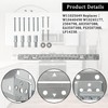 W10440498 W11025649 Mounting Plate Compatible with Whirlpool Microwave W10821385 For