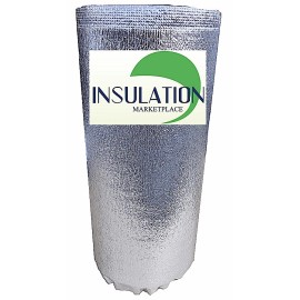 Insulation MarketPlace SmartSHIELD -3mm 24"x50Ft Reflective Insulation roll, Foam Core Radiant Barrier.