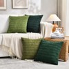 Fancy Homi Set of 4 Green Boho Spring Decorative Throw