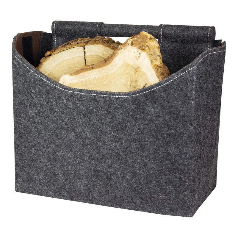 Reflects Longmont Felt Magazine Rack Magazine Rack Grey