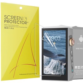 Lamshaw Compatible for HIDIZS AP80 Pro MAX MP3 Player Screen Protector, [6 Pack] Full Coverage TPU Clear Film Compatible for HIDIZS AP80 Pro MAX DAP MP3 Player (6 Pack)