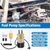 Electric Fuel Pump 12V for 1992-2008 Kawasaki Mule 3000 3010