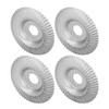 4 Pcs Grinder Wheel Disc 16mm Stainless Steel Rapid Carving