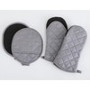 Home Beyond & HB design - 4-Pack Oven Mitts and