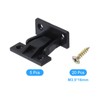 uxcell 5 PCS Plastic Fitting Furniture Panel, Joint Bracket, Push-On
