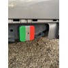 eVerHITCH Mexico Flag Hitch Cover Plug (Fits 2" Receivers, Mexican