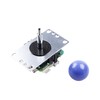 SANWA JLF-TP-8YT Joystick Dark Blue Original - for Arcade Jamma
