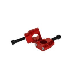 PRO CAKEN 1 1/8" 28mm 10mm CNC Motorcycle Handlebar Risers With Clamps for 110cc 125cc 150cc 200cc Dirt Bike ATV Scooters，Universal Motorcycle Accessories，Red