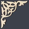 Wooden Ornament - Crafts and Decoration (18 x 18 cm,