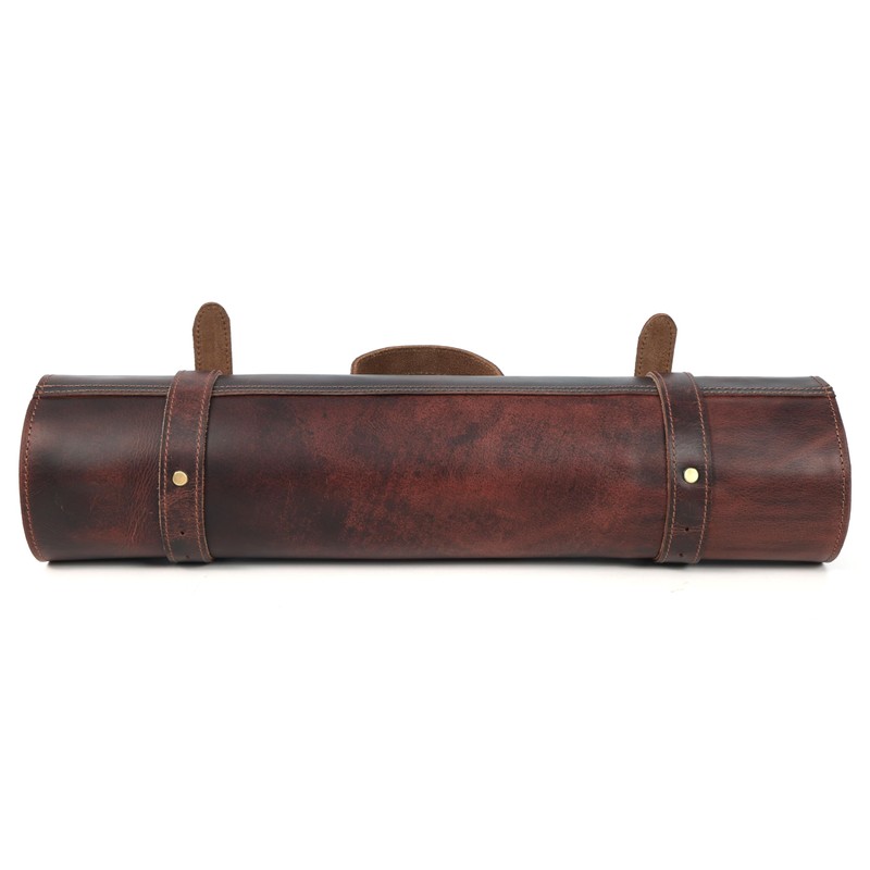 leather castle Chef Knife Roll | Genuine Buffalo Leather Knife