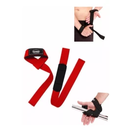 Techno Cintas Para Pesas De Algodón Con Acojinamiento Straps