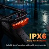 Zeekpowa Bicycle Rear Light with Brake Light Function - LED