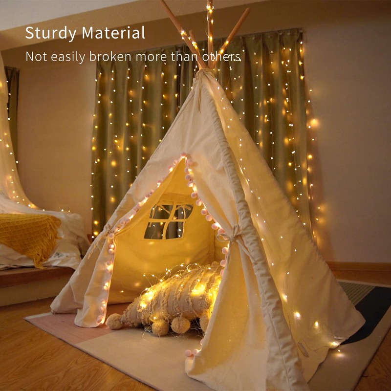 Homemory 200 LED Battery Operated Long Fairy Lights, 66FT Fairy