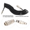 Recoil Air Hose 8mm Lightweight Coiled Air Hose Recoil Air