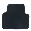 SecosAutoparts Replacement Black Velour Front & Rear Floor Mats Carpet