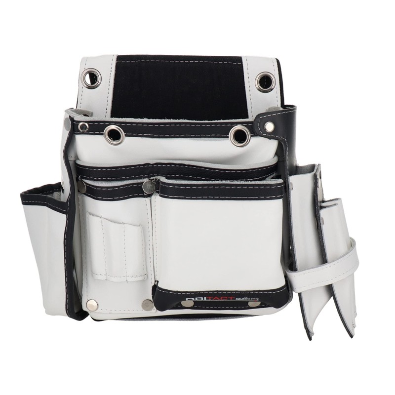 Sankyo Corporation DBLTACT Genuine Leather Excellence Nail Bag, 2 Tiers,