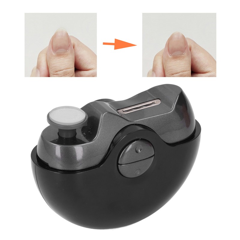Electric Nail Clipper Round Anti Pinch USB Rechargeable Safety Electric