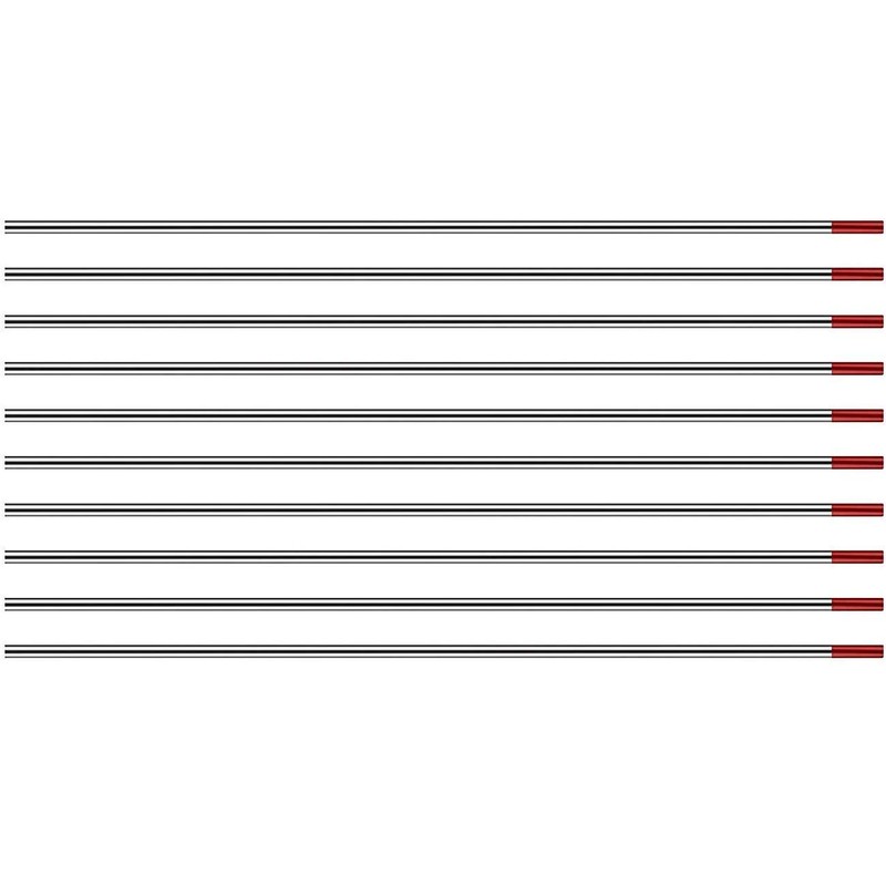 TEN-HIGH Tig Tungsten Electrodes Thorium tig Electrode, Thorium 2% WT20