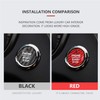 M.JVisun Carbon Fibre One Button Start Button Lid Trim for