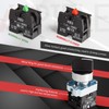 APIELE (Pack of 2) 22mm 3 Position Selector Switch Maintained