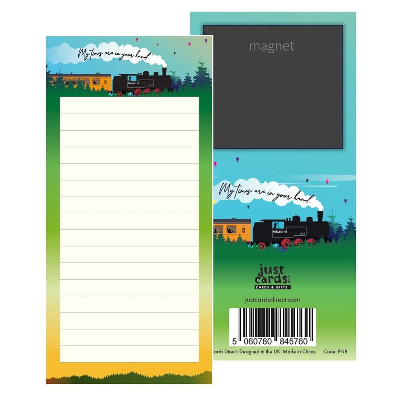 Christian fridge notepads, pack of 4, designed in England, with