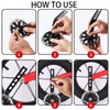 Bike Training Wheels, Flash Mute Wheel, Bicycle Stabiliser Mounted Kit,