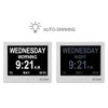YCOO [Newest Version] Dementia Clock,8 Inches Calendar Date Clock,Memory Loss