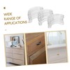 COHEALI 20pcs Non Slip Drawer Stoppers Plastic Wedges for Furniture