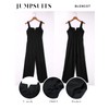BLENCOT Sleeveless Jumpsuits for Women Dressy Casual V Neck Wide