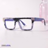 Zeelool Classic Oversized Aviator Eyeglasses Fashion Clear Glasses for Men