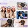 Kids Sleep Mask, 100% Real Mulberry Silk Eye Mask, Sleeping