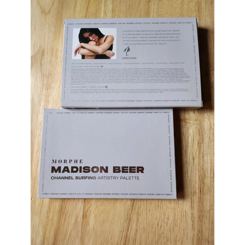 Eyeshadow Morphe x Madison Beer Channel Surfing Artistry Palette BNIB