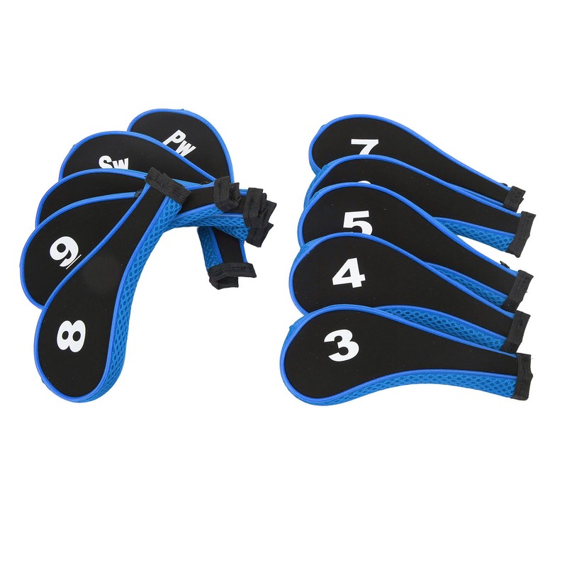 10Pcs Golf Club Head Cover Neoprene Golf Head Cover for