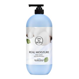 On the Body Real Moisture Body Wash Warm Cotton, 865ml, 1 piece / 온더바디 리얼 모이스처 바디워시 웜 코튼, 865ml, 1개