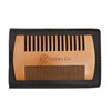 Handcrafted Pear Wood Beard Comb for Men - Fine and